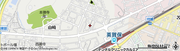 兵庫県姫路市飾磨区山崎104周辺の地図