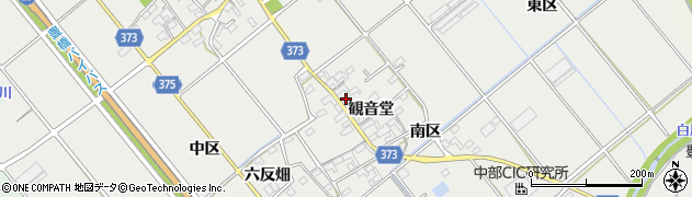 愛知県豊川市御津町上佐脇観音堂143周辺の地図