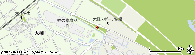 大柳公園周辺の地図