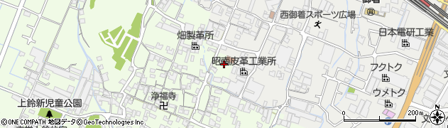 兵庫県姫路市四郷町上鈴328周辺の地図