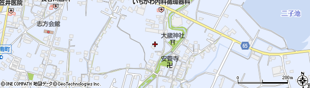 兵庫県加古川市志方町上冨木678周辺の地図