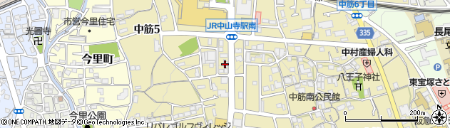 東建コーポレーション株式会社　宝塚支店周辺の地図