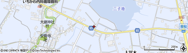 兵庫県加古川市志方町上冨木815周辺の地図