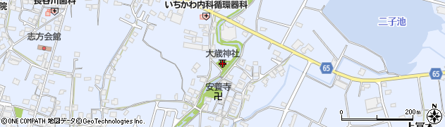 兵庫県加古川市志方町上冨木671周辺の地図