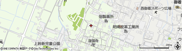 兵庫県姫路市四郷町上鈴110周辺の地図