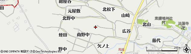 愛知県豊橋市石巻本町（星苅）周辺の地図