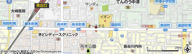 次郎長屋漬物店周辺の地図