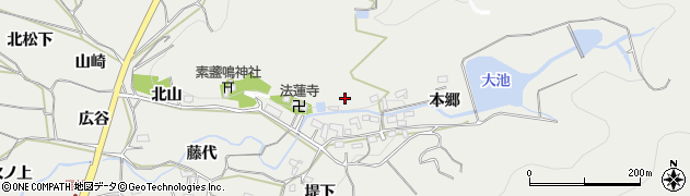 愛知県豊橋市石巻本町（北山）周辺の地図