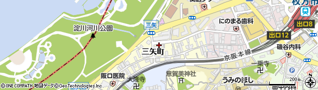関西電気保安協会（一般財団法人）　枚方営業所周辺の地図