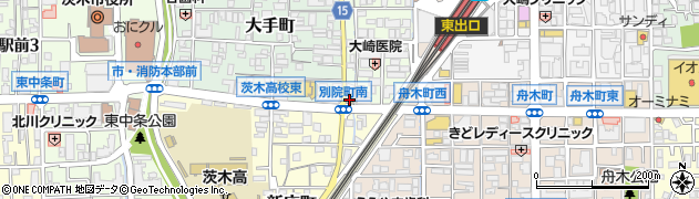 買取専門店エコリング　茨木店周辺の地図