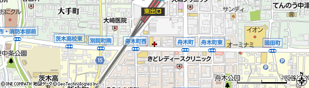 株式会社茨木住宅センター　本社周辺の地図