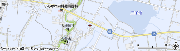 兵庫県加古川市志方町上冨木792周辺の地図