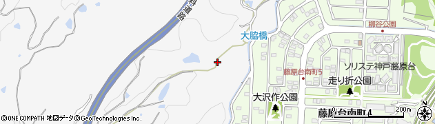 兵庫県神戸市北区八多町柳谷676周辺の地図