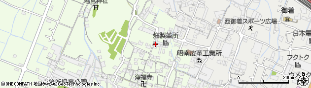兵庫県姫路市四郷町上鈴152周辺の地図