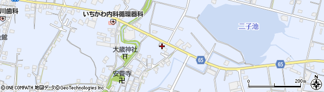 兵庫県加古川市志方町上冨木793周辺の地図