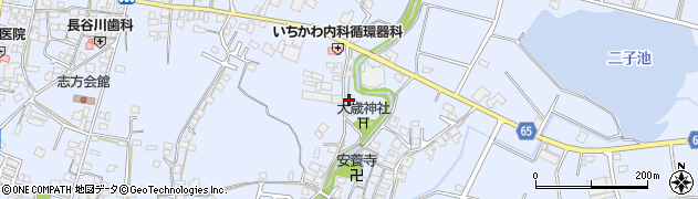 兵庫県加古川市志方町上冨木668周辺の地図