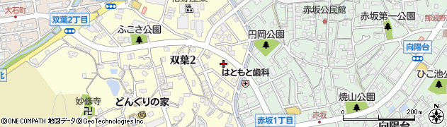 岡村ゼミナール相生校周辺の地図