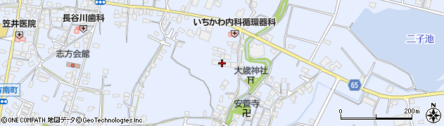 兵庫県加古川市志方町上冨木657周辺の地図