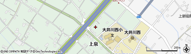 静岡県焼津市上泉1706周辺の地図
