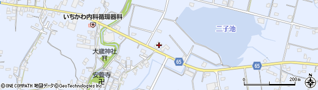 兵庫県加古川市志方町上冨木802周辺の地図