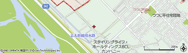 静岡県焼津市上泉190周辺の地図