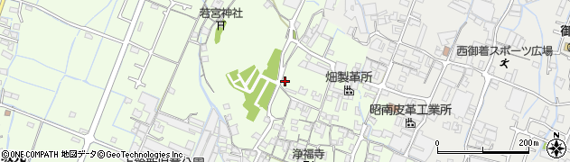 兵庫県姫路市四郷町上鈴106周辺の地図
