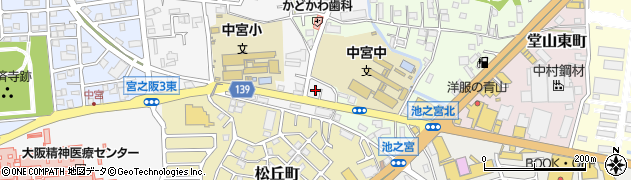 西川商店周辺の地図