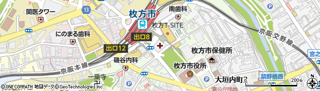 １００円ショップキャンドゥ　ひらかたサンプラザ店周辺の地図