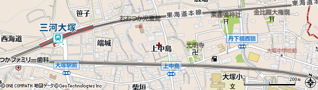 大塚鍼灸院周辺の地図