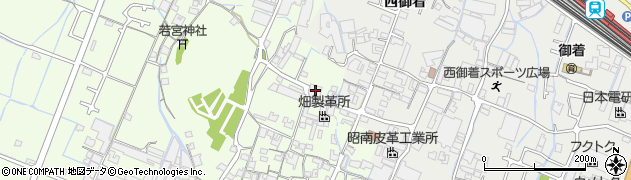 兵庫県姫路市四郷町上鈴96周辺の地図