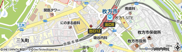 ジャンボ酒場 枚方市駅前周辺の地図