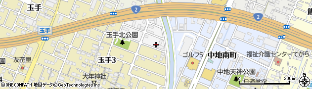 兵庫県姫路市町坪南町2周辺の地図
