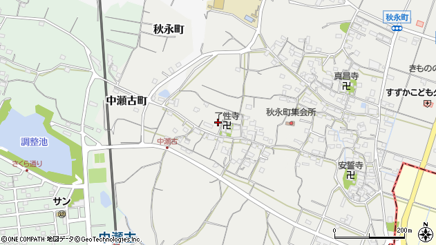 〒510-0259 三重県鈴鹿市中瀬古町の地図