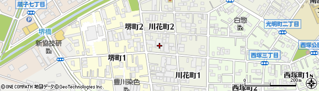 株式会社トヨコン本社周辺の地図