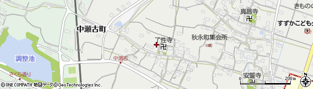 三重県鈴鹿市中瀬古町周辺の地図
