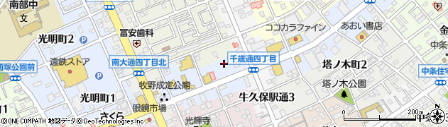 株式会社豊川サービスショップガスショップ豊川周辺の地図