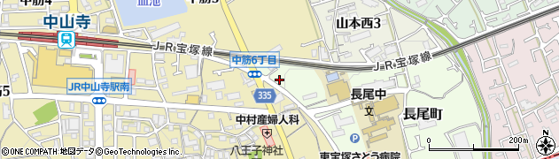 アローム　長尾店周辺の地図