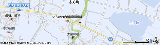 兵庫県加古川市志方町上冨木778周辺の地図