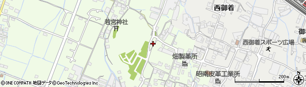 兵庫県姫路市四郷町上鈴52周辺の地図
