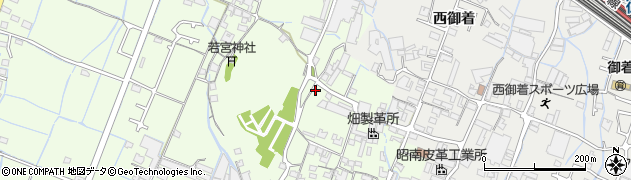 兵庫県姫路市四郷町上鈴55周辺の地図