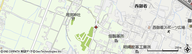 兵庫県姫路市四郷町上鈴58周辺の地図