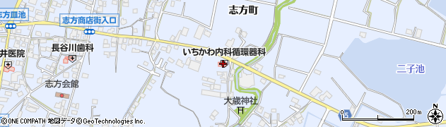 兵庫県加古川市志方町上冨木661周辺の地図