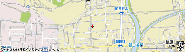 兵庫県姫路市勝原区（朝日谷）周辺の地図