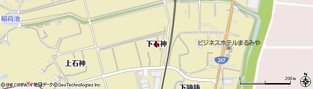 愛知県武豊町（知多郡）冨貴（下石神）周辺の地図