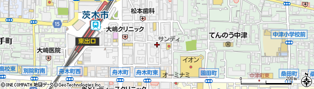 ホルモン なかみ屋 双葉町店周辺の地図