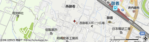兵庫県姫路市御国野町（西御着）周辺の地図