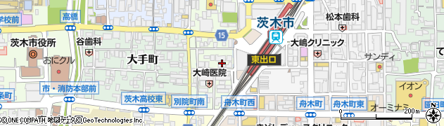 株式会社トーコー　北大阪支店周辺の地図