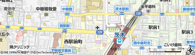 三井住友銀行茨木西支店 ＡＴＭ周辺の地図