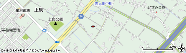 静岡県焼津市上泉908周辺の地図