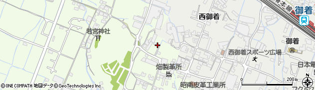 兵庫県姫路市四郷町上鈴87周辺の地図